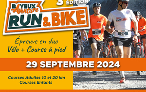 RUN AND BIKE 29/09/2024